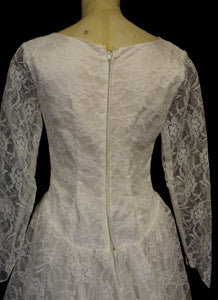 RESERVED Vintage 1950s Ballgown Wedding Dress