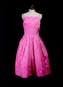 Original Vintage 1950s Pink Prom Dress