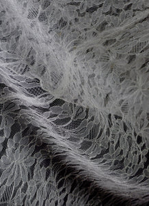 Vintage 1950s Chantilly Lace Wedding Dress