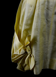 Vintage 1950s Yellow Cocktail Dress