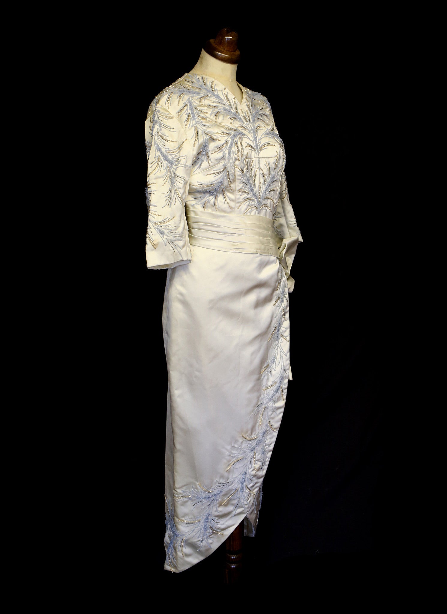 Vintage 1950s Couture Beaded Dress – ALEXANDRA-KING