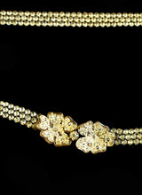 Vintage 1920s rhinestone belt
