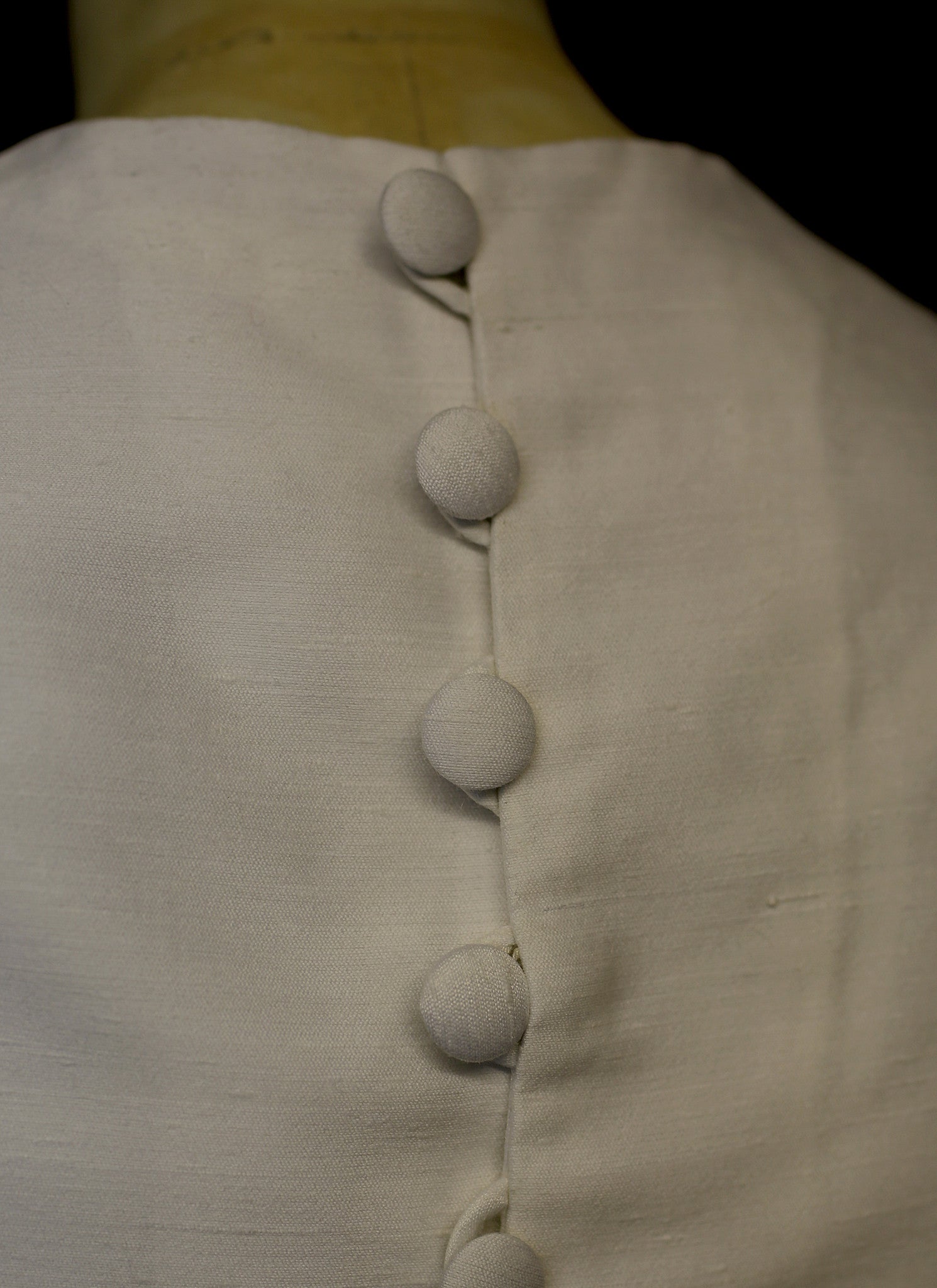 Vintage 1960s Ivory Crop Top