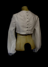 Vintage 1960s Ivory Crop Top