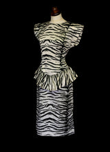 Vintage 1980s Tiger Dress