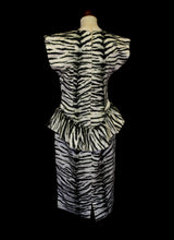 Vintage 1980s Tiger Dress
