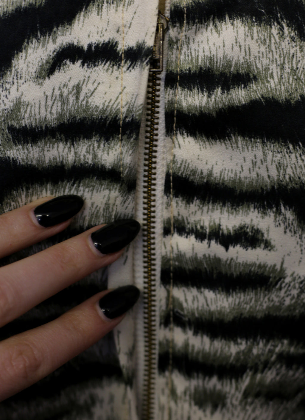 Vintage 1980s Tiger Dress