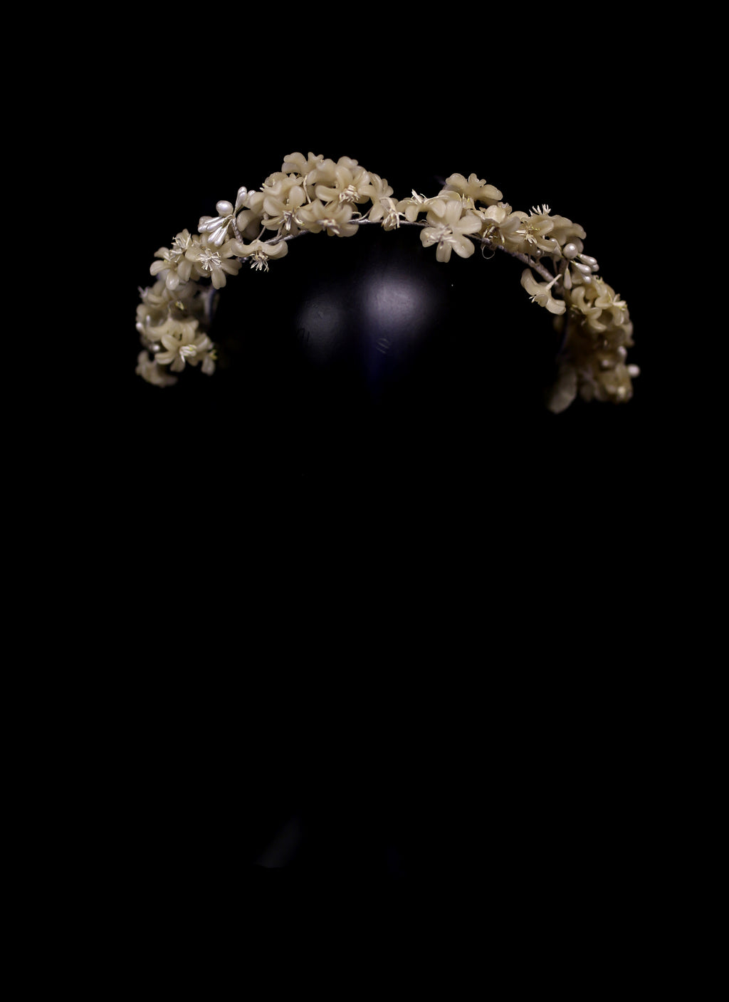 Vintage 1930s Wax Flower Crown