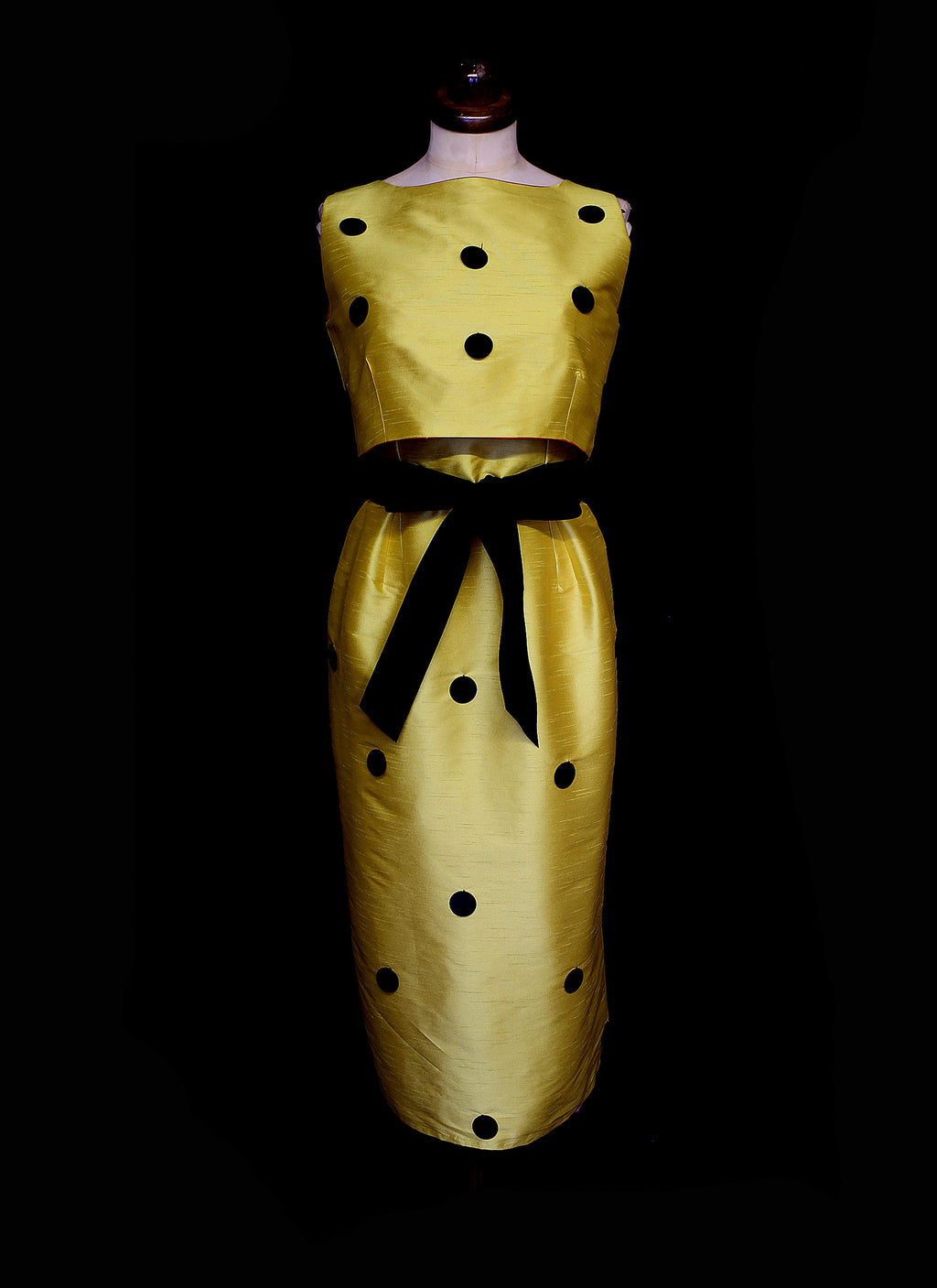 Yellow Dot Dress