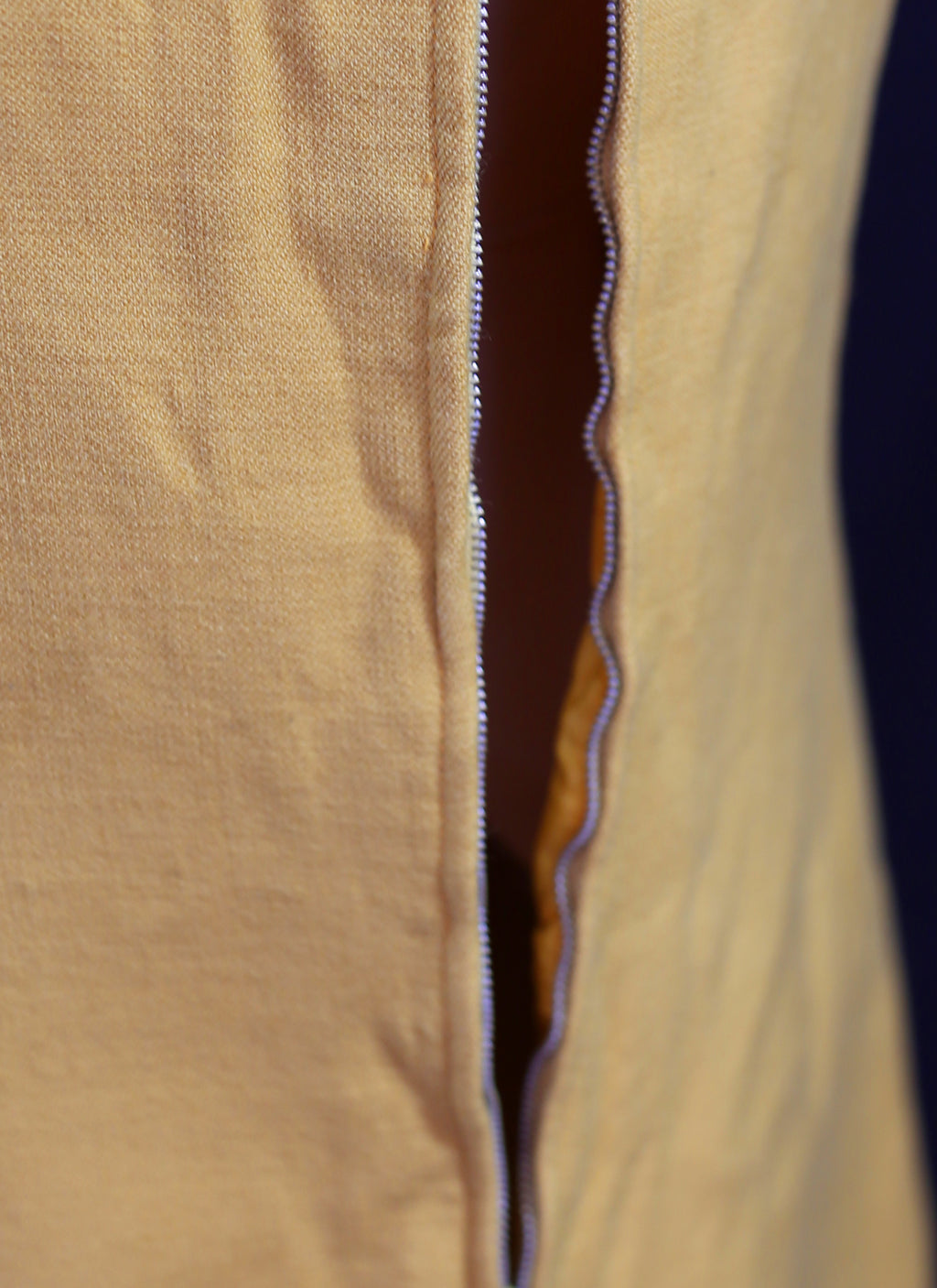 Vintage 1960s Yellow Wool Dress Suit